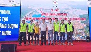 Successful first oil firing for unit 1 of Quang Trach I thermal power plant project