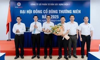 PECC1 TỔ CHỨC THÀNH CÔNG ĐẠI HỘI ĐỒNG CỔ ĐÔNG THƯỜNG NIÊN NĂM 2025