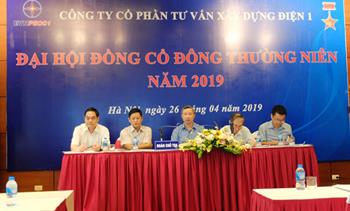 PECC1 tổ chức thành công ĐHĐCĐ thường niên năm 2019